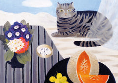 Royal Academy Of Arts Pack Of 6 Cards - Mary Feddon Cats