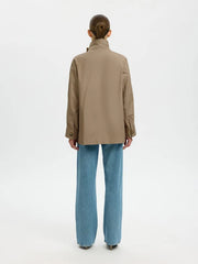 Selected Femme - Kylie Jacket in Weathered Teak
