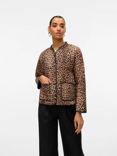 Vero Moda Clara Jacket - Rugby Tan/ Leopard