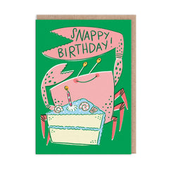 Ohh Deer- Snappy Crab Birthday Card