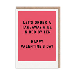 Ohh Deer - Let’s Order A Takeaway Card