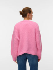 Vero Moda Maybe Knit Cardigan - Pink Cosmos