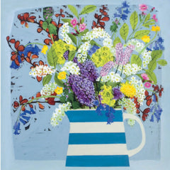 Canns Down Press - May Bunch In A Cornish Jug Card