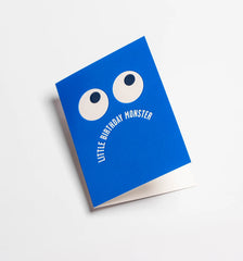 Lagom Design Little Birthday Monster Mini Card