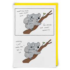 Redback Liz Climo - Mum Mum Mum Card