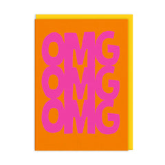 Oh Deer - OMG OMG OMG Greeting Card