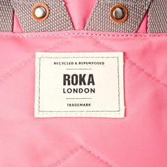 Roka Canfield Roll Top Small Backpack - Pink Lemonade