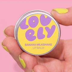 Lovely Skincare Banana Milkshake Lip Balm