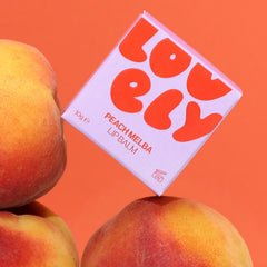 Lovely Skincare Peach Melba Lip Balm