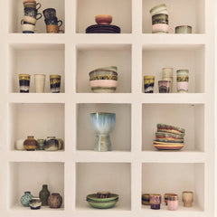 HKliving 70’s Ceramic Coffee Mug- Fjord