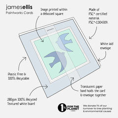 James Ellis Dragonflies Paintworks Card