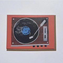 Canns Down Press - ‘Woohoo’ Turntable Card