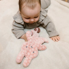 Little Dutch Miffy Dummy Cloth - Pink Flowers