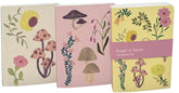Roger La Borde Flora and Fungi A6 Softback Notebook Set