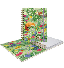 Roger La Borde Meadowland A5 Blank Wiro Notebook