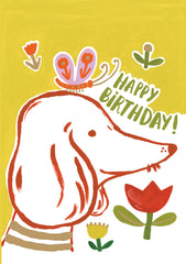 Roger la Borde Life Drawing Birthday Card