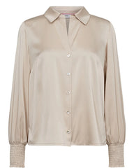 Numph Nusinan Shirt- Grey Morn