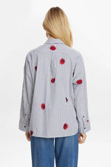 Numph Nutillie Shirt- Dark Sapphire