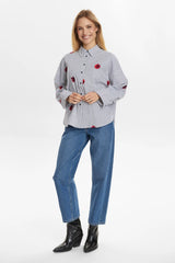 Numph Nutillie Shirt- Dark Sapphire