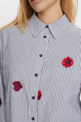 Numph Nutillie Shirt- Dark Sapphire