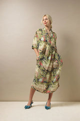 One Hundred Stars Country Toile Natural Rachel Dress
