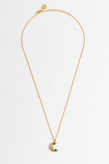 Estella Bartlett - Gold Plated Moon Pendant