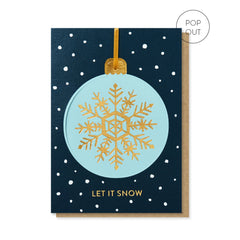 Stormy Knight Let It Snow Pop-Out Card