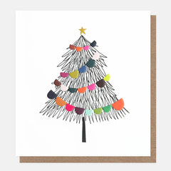 Caroline Gardner - Tree and Peace, Love & Joy Mixed Meningitis Now Charity Christmas Cards Pack of 8