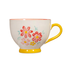 Sass & Belle Folk Floral Teacup