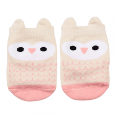 Rex London Pink Owl Baby Socks