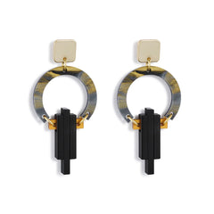 Toolally - Petite Art Deco Chandelier Earrings