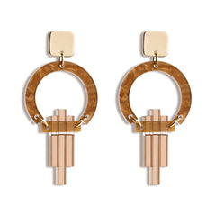Toolally - Petite Art Deco Chandelier Earrings