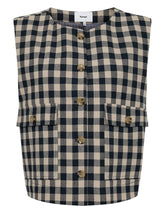Numph Nuchikka Waistcoat- Dark Sapphire