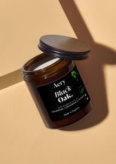 Aery Black Oak Scented Jar Candle