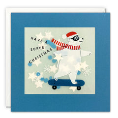 James Ellis Polar Bear Christmas Card
