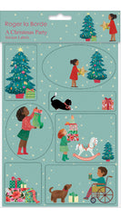 Roger La Borde A Christmas Party Sticker Labels Sheets