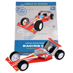 Rex Make Your Own Spring Motor-Powered Racing Car