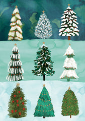 Roger La Borde Christmas Card - Wild Winter Forest