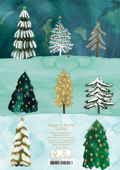 Roger La Borde Christmas Card - Wild Winter Forest