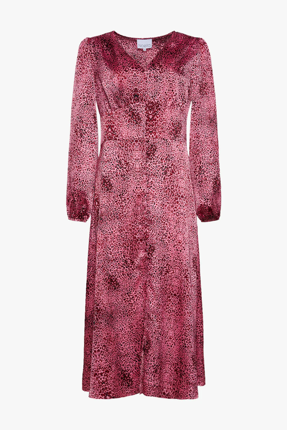 Noella Patty Long Dress - Fuchsia Leo Bunka Noella Patty Long Dress - Fuchsia Leo Bunka