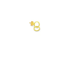 Vurchoo Gold Forever Rings Drop Earrings - Ecuador