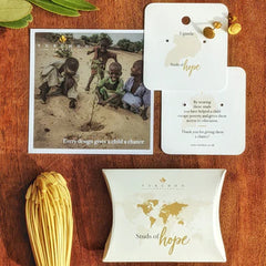 Vurchoo Gold Forever Rings Drop Earrings - Ecuador