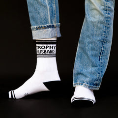 Gumball Poodle Crew Gym Socks - Trophy Husband