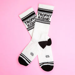 Gumball Poodle Crew Gym Socks - Trophy Husband