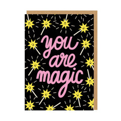 Ohh Deer You Are Magic Greeting Card