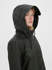 Vero Moda Asta Coated Rain Jacket - Peat