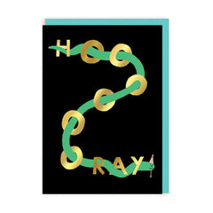 Ohh Deer Hooray Snake Greeting Card