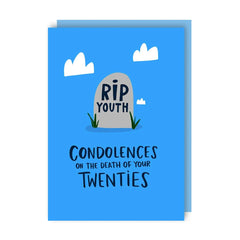 Lucy Maggie Designs Condolences Age 30 Birthday Card