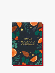 Stormy Knight Holly Jolly Christmas Seedstick Card