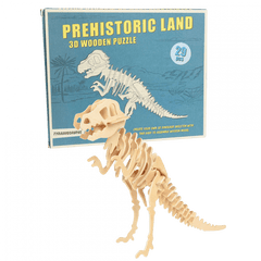 Rex London Tyrannosaurus 3D Wooden Puzzle